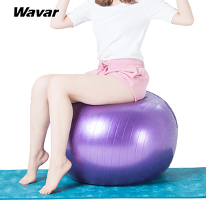 Bóng tập thể dục PVC màu hồng 55CM dành cho bà bầu, sinh nở, yoga - Product Image 2