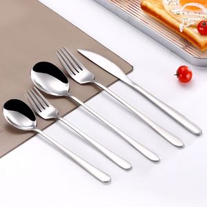 430 Stainless Steel Dinnerware Sets Portable Bright Handle Dining <b>Knife</b> Fork Spoon Japanese NEO - Product Image 3