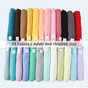 300 Gsm Women <strong>Men</strong> and Children <strong>Pullover</strong> Double Sided Cotton Crewneck Drop Shoulder Unisex Oversized Sweatshirts - Product Image 2