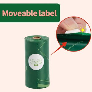 ถุงเก็บอุจจาระสุนัขราคาประหยัด สีเขียว แบบธรรมดา - Product Image 4