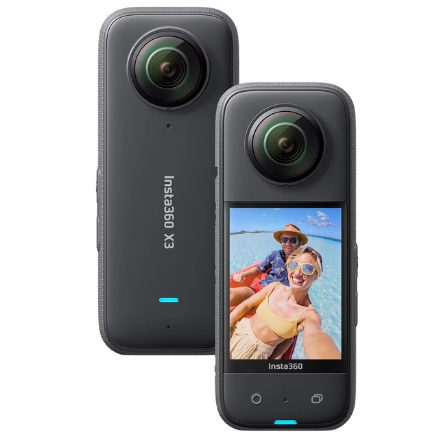 Original Insta 360 X3 5.7k Video Active Hdr Mode 10m Waterproof Sports Action Camera With Selfie Sticker