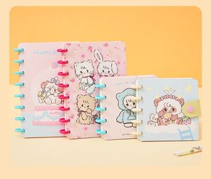 Carnet à spirales A5 <span class=keywords><strong>Mikko</strong></span> de dessin animé en gros MK003, carnet portable mignon d'anime, papeterie, cahiers, fournitures scolaires - Product Image 2