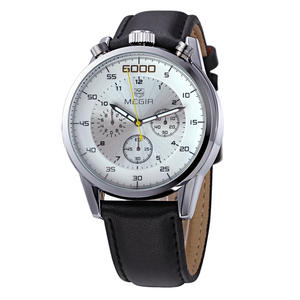 Nouvelle montre pour hommes, chronographe étanche de style business et sportif avec bracelet en acier et mouvement à quartz - Product Image 2