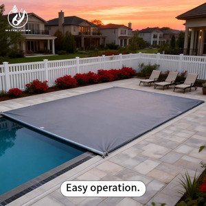 Telo di Copertura Invernale per <span class=keywords><strong>Piscina</strong></span> Water Crown in PVC Resistente, Anti-Alghe e Anti-UV, Pratico con Sacche d'Acqua per Piscine Fuori Terra - Product Image 6