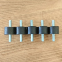 Gummiverbindung zur Vibrationsdämpfung für Kompressor-Schwingungsdämpfer – Silent Block mit männlichem auf männlichem Gewindeanschluss