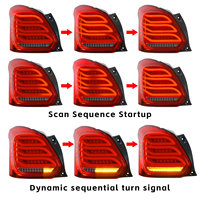 Feux arrière de voiture LED modifiés avec clignotants de freinage LED, feux arrière automatiques pour Suzuki Swift 2016 2017 2018 2019 2020