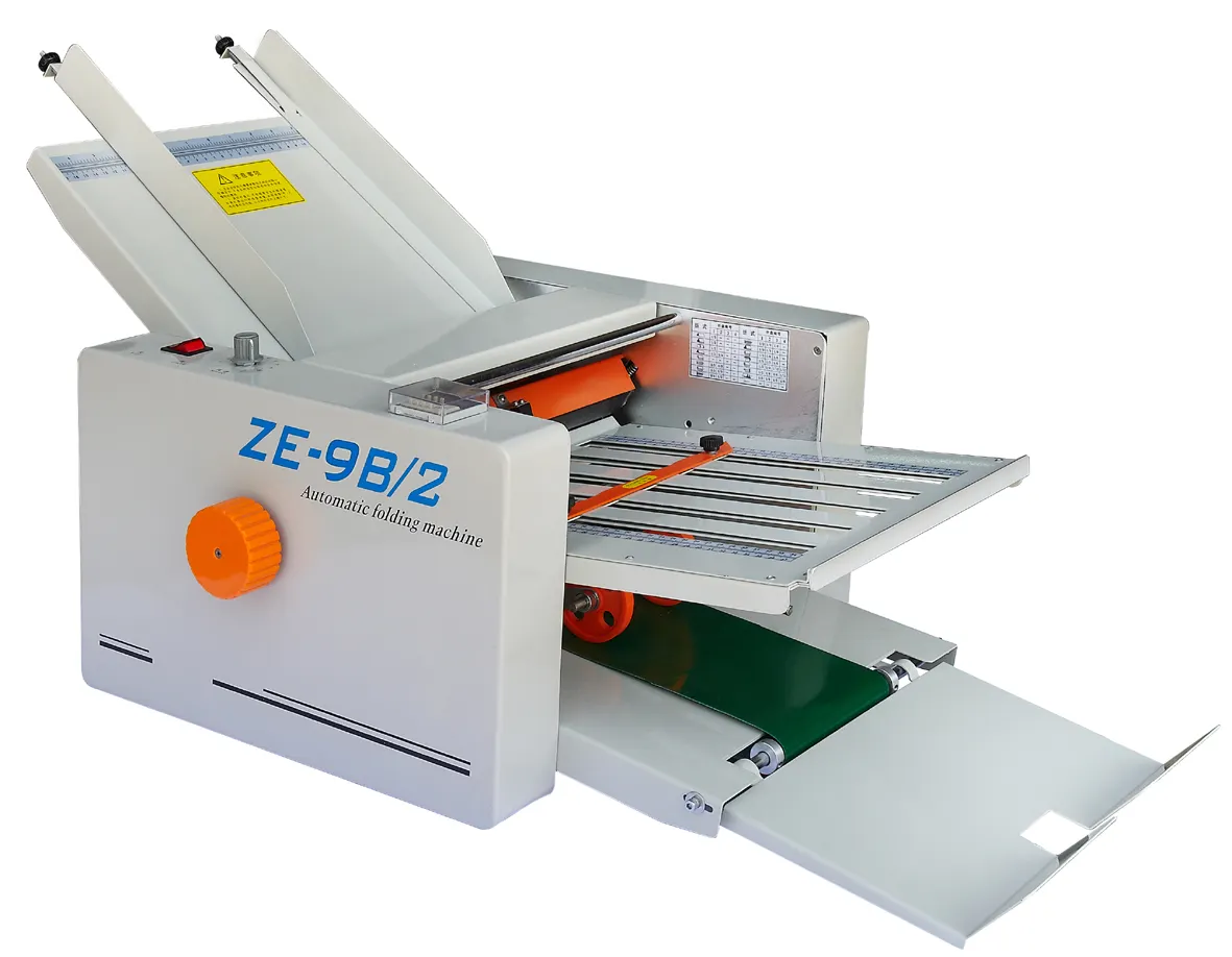 ZE-9B/2 High Quality Semi-Automatic Desktop Multiple Folded A3 A4 Paper Folding Machine