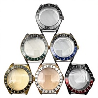 Montre de plongée tactique BLIGER NH34/NH35/NH36 ETA2824 40 mm en acier, insert en céramique brossé mat, verre saphir bombé, étanche 100 m