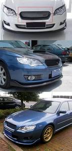 <span class=keywords><strong>Spoiler</strong></span> Anteriore Stile STI in Materiale PU per <span class=keywords><strong>Subaru</strong></span> <span class=keywords><strong>Legacy</strong></span> 2007-2008, Effetto Fibra di Carbonio - Product Image 2