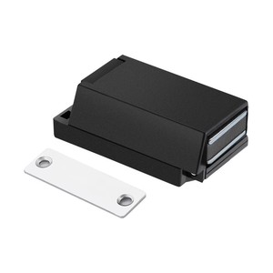 Leves Heavy-duty Rebound Mechanism Zinc Alloy Cabinet Door Hidden Push-<b>button</b> Opener Modern Simple Style - Product Image 2