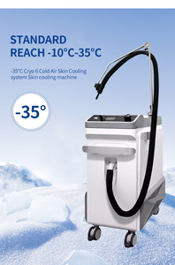 Certificado CE‑35 ℃   Máquina Enfriadora de Aire Frío para la Piel con Alarma de Drenaje por Condensación para Tratamientos Láser Estéticos en Clínicas de Belleza, Compatible con OEM - Product Image 5