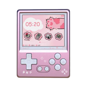 Consola de Juegos Portátil GPD <span class=keywords><strong>PIXEL2</strong></span>, Totalmente Metálica, Estilo PS1 y FC, Diseño Cyber Walnut, Mini Consola de Juegos de Código Abierto, Comunicación Wi-Fi, Quad-core, 256GB de Juegos - Product Image 1