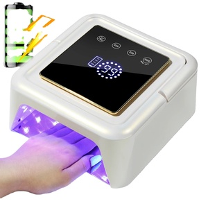 36LEDS Nail <b>Lamp</b> Rechargeable UV LED Drying <b>Lamp</b> With Fast Drying <b>Wireless</b> Nail <b>Lamp</b> for Curing All Gel With Timer Auto Sensor - Product Image 1
