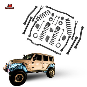 Poison Frog Mejor calidad 2,5 \ "3,5 \" 4,5 \ "Kits de elevación de brazo <span class=keywords><strong>corto</strong></span> para Jeep Wrangler JL 2,0 T 2018-Up 4X4 Amortiguadores de acero - Product Image 1