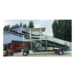 Équipement automatique industriel de séparateur de gravier/pierre, <span class=keywords><strong>machine</strong></span> de tamisage mobile pour les sables fins/désert - Product Image 6