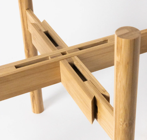 <span class=keywords><strong>Support</strong></span> de plante <span class=keywords><strong>en</strong></span> bambou <span class=keywords><strong>réglable</strong></span>, <span class=keywords><strong>hauteur</strong></span> extensible, porte-pot de fleurs pour pots de 9 à 12 pouces, <span class=keywords><strong>support</strong></span> de plante d'intérieur et d'extérieur - Product Image 4