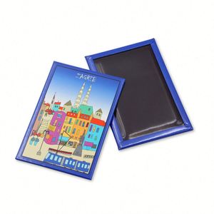 Autocollant magnétique photo personnalisé en métal, aimant de réfrigérateur en fer blanc pour impression - Product Image 3