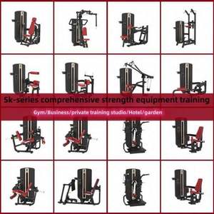 Fitness Multi-máquina todo en uno High Pull Back Trainer Hombres Fitness Machine Pecho Bíceps Hombro Tríceps - Product Image 6