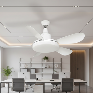 <span class=keywords><strong>Ventilador</strong></span> <span class=keywords><strong>de</strong></span> <span class=keywords><strong>Techo</strong></span> LED Hienergy <span class=keywords><strong>de</strong></span> 40W <span class=keywords><strong>con</strong></span> Lámpara E27, Control Remoto, 6 Aspas Desmontables <span class=keywords><strong>de</strong></span> 52cm, <span class=keywords><strong>con</strong></span> <span class=keywords><strong>Luz</strong></span> Blanca Moderna para Sala <span class=keywords><strong>de</strong></span> Estar - Product Image 4