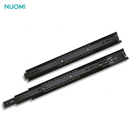 NUOMI Quincaillerie pour meubles Glissière de tiroir sous plan Heavy Duty YOUTH Series Trinodal Ball Bearing Rebonding Drawer Slide