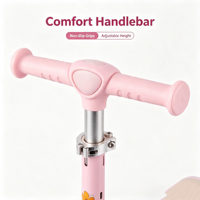 Vente en gros de trottinettes à 3 roues pour enfants, frein arrière, hauteur réglable, trottinette pour tout-petits de 3 à 8 ans, livraison directe d'usine, faible MOQ