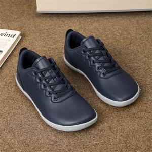 รองเท้าลำลองแบบมินิมอลทรงขากว้างสำหรับผู้หญิง/ผู้ชาย รองเท้าเดินเล่นกลางแจ้ง พื้นรองเท้าด้านบนเป็นตาข่าย พื้นรองเท้าด้านล่างเป็นยาง ระบายอากาศได้ดี กันลื่น - Product Image 2