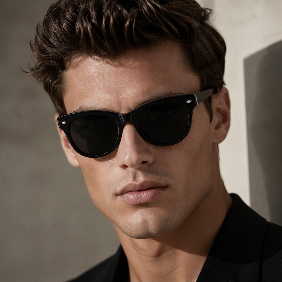 Eye Rivetis Old Money Aesthetic French Chic Cat Eye Acetate Sunglasses Vintage ...