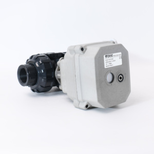 Valvola a Sfera Motorizzata in PVC TONHE a <span class=keywords><strong>2</strong></span> Vie 3/4 Pollici DN20 Standard ANSI CR202 24vDC Dispositivo di Controllo del Flusso - Product Image 2