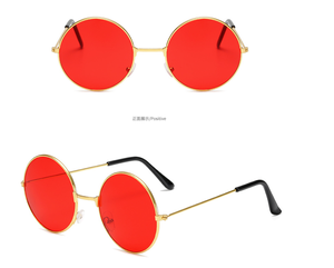 <span class=keywords><strong>แว่น</strong></span>กันแดดทรงกลมสำหรับผู้หญิงแว่นกันแดดทรงกลมกรอบโลหะ <span class=keywords><strong>John</strong></span> Lennnon สำหรับผู้หญิง - Product Image 5