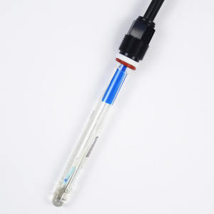 Sonda de vidrio de alta temperatura con electrodo de <span class=keywords><strong>PH</strong></span> <span class=keywords><strong>industrial</strong></span> con compensación de temperatura para tratamiento de aguas residuales alimentos y bebidas - Product Image 1