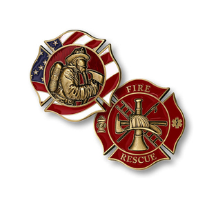 ของที่ระลึกเหรียญทำจากโลหะผสมสังกะสีทำจากทองเหลืองหัตถกรรมเหล็กโลหะเคลือบทองเหลืองโบราณทำ3D เหรียญที่ท้าทาย - Product Image 1