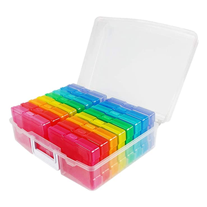 Factory Directly Provide bead storage box transparent storage box eyelash shoe storage box