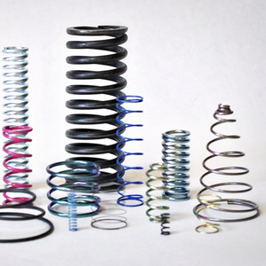 Muelles de compresión cónicos helicoidales de acero inoxidable en forma de torre - Product Image 3
