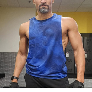 Débardeur de sport respirant pour homme avec logo personnalisé, vêtements de sport de qualité supérieure, nouvelle conception, t-shirt <span class=keywords><strong>sans</strong></span> manches pour la gym - Product Image 1