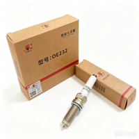 Bougie d'allumage TORCH OE232 Iridium Platinum M12x1.25 Hex14 pour moteur essence Chery Jetour Exeed 1.5T 2.0T