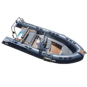 <span class=keywords><strong>Bateau</strong></span> pneumatique à rames Haohai RIB520B <span class=keywords><strong>de</strong></span> <span class=keywords><strong>16</strong></span> <span class=keywords><strong>pieds</strong></span> en Hypalon et aluminium, <span class=keywords><strong>bateau</strong></span> familial léger à grande vitesse pour 8 personnes - Product Image 5
