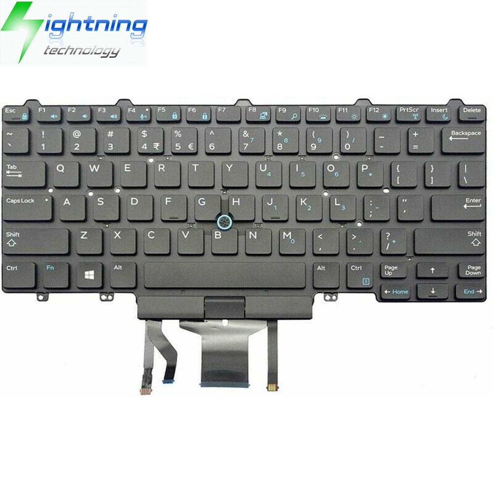Оригинальная новая клавиатура для ноутбука DELL, клавиатура для ноутбука Latitude E5450, E7250, E7450, E7470, клавиатура с подсветкой D19TR