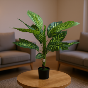 Pianta Artificiale Eb 39.5 Pollici, Verde Sempreverde per Interni, Materiale Plastico Decorativo - Product Image 2