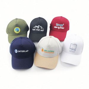 หมวกเบสบอลคุณภาพสูงแบบ OEM ปักโลโก้ 5/6 แผง หมวกผ้าฝ้ายทรงเตี้ยสำหรับผู้หญิงและผู้ชาย - Product Image 6