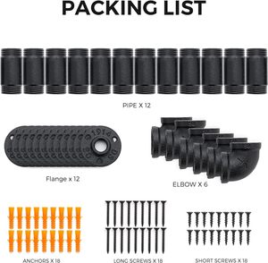 Металлические полки для труб, 1/<span class=keywords><strong>2</strong></span> - Product Image 5