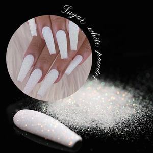 Poudre à paillettes pour ongles en <span class=keywords><strong>sucre</strong></span> Flash Gel Polish Silver Flashy Nails Crushed Diamond Sparkly Effect - Product Image 4
