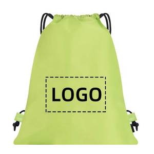 Hot Style Competitive Price Oxford Double Layer <b>Backpack</b> With Cord Drawstring - Product Image 4