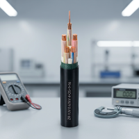 Cable de Alimentación de Cobre Impermeable YJV XLPE PVC 0.6/1kV para Equipos Eléctricos de Cubierta de Barcos Pesqueros Oceánicos