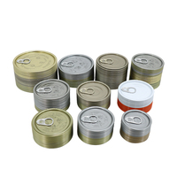 Couvercle en fer blanc OEM 307 83,3 mm à ouverture facile pour bocal alimentaire, fond en fer blanc à ouverture facile pour boîte de conserve alimentaire