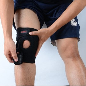 Spring Sports Knee Brace H040086 For Hiking Running Cycling <b>Badminton</b> Basketball Unisex All Seasons Support Protection - Product Image 1