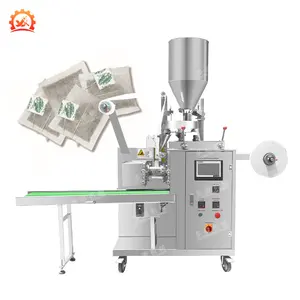 DCK-11 China Manufacturer Automatic Filter Paper Packaging Inner Bag Sachet Tea Coffee Packing Machine with Thread and Label