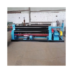 Ad alte prestazioni 4 piedi di lunghezza 3 rotolo di piastra usata di laminazione macchina prezzo piccola piastra in acciaio macchina di laminazione macchina piegatrice - Product Image 2