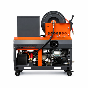 Nettoyeur de canalisations haute pression AMJET TES3020 4350 psi, 5 gpm, machine de nettoyage de drains, 300 bars, pour plomberie commerciale - Product Image 4