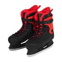 Patins à glace rigides en gros avec doublure lavable, chaussures et lacets pour location sur patinoire extérieure estivale