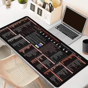 Alfombrilla de Ratón con Atajos de <span class=keywords><strong>Excel</strong></span> en Color Naranja - Alfombrilla de Ratón para Juegos Extra Grande XL con Hoja de Referencia de Funciones y Fórmulas | Antideslizante - Product Image 3